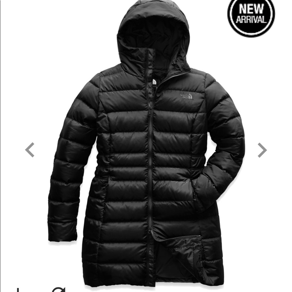 North Face Women’s Black Gotham Parka coat 🖤
